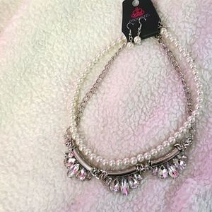 Necklace and earrings